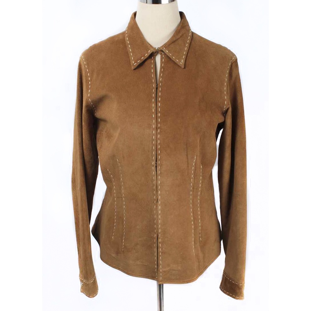 Roper Tan Suede Jacket